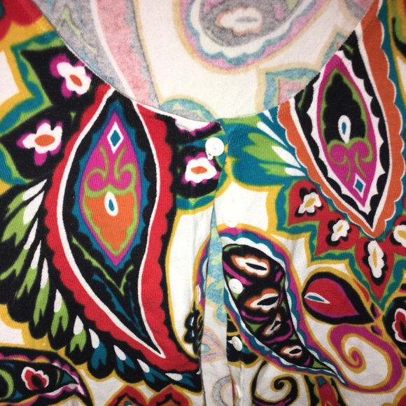 Colorful button up sweater - Picture 2 of 4